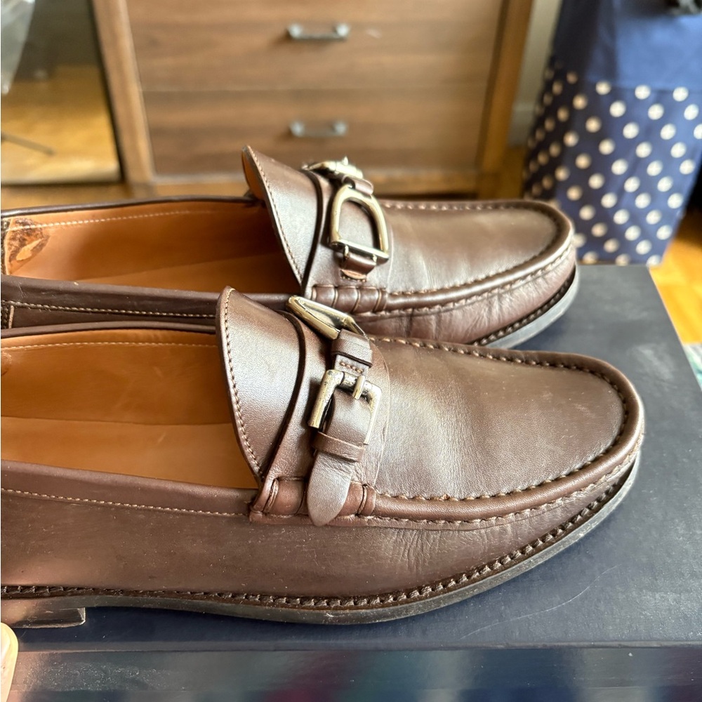 Ralph Lauren purple label loafers used size 42.